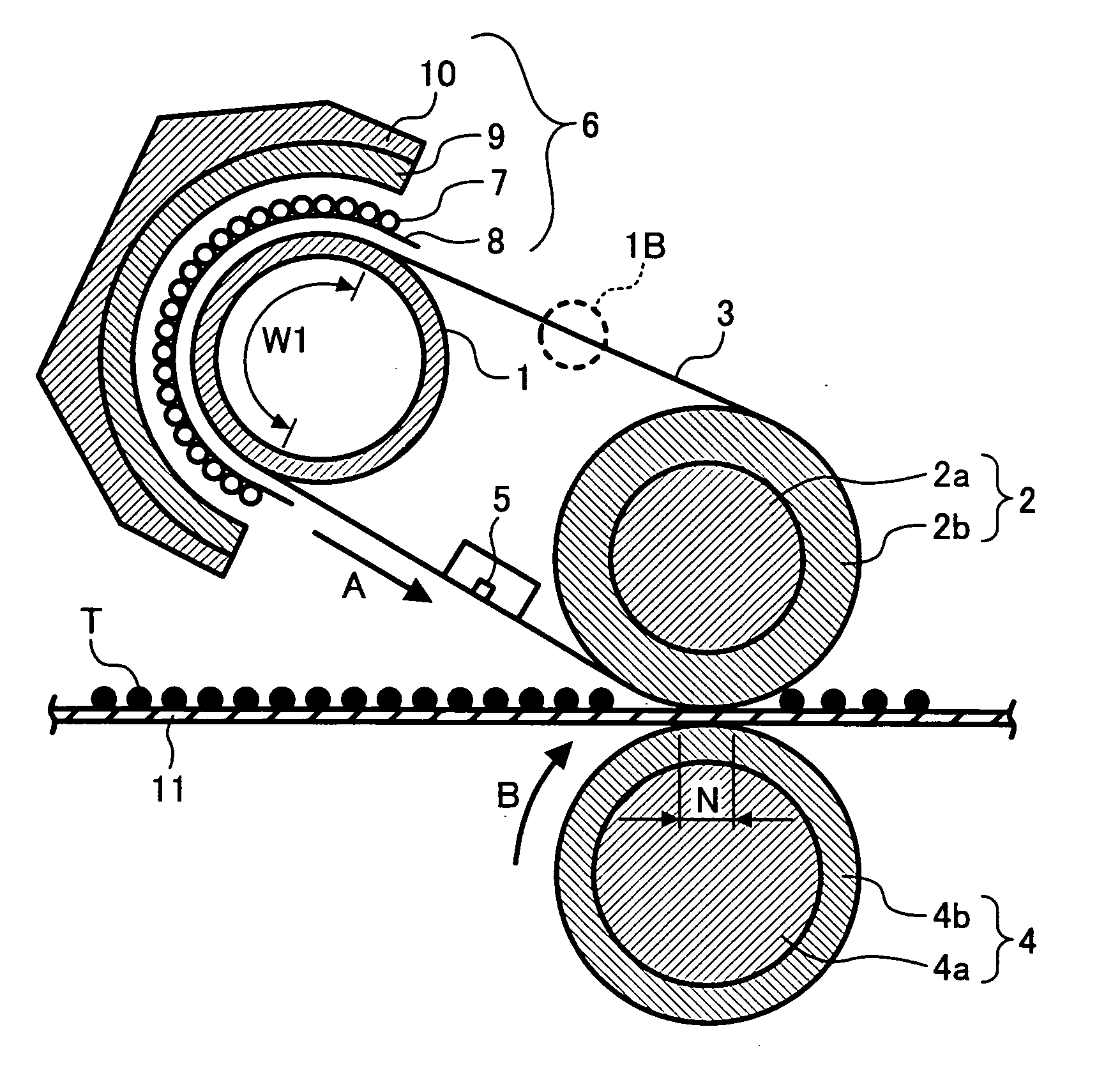 Image forming method using toner