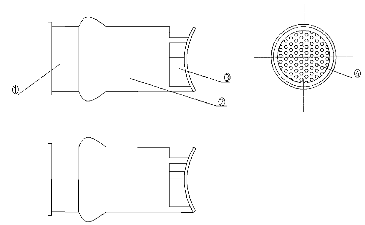 Blasting dust falling device and implementation method thereof