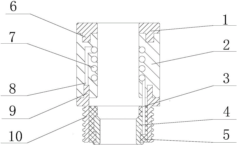 Ceramic composite electronic cigarette heating pipe and electronic cigarette atomizing core employing same