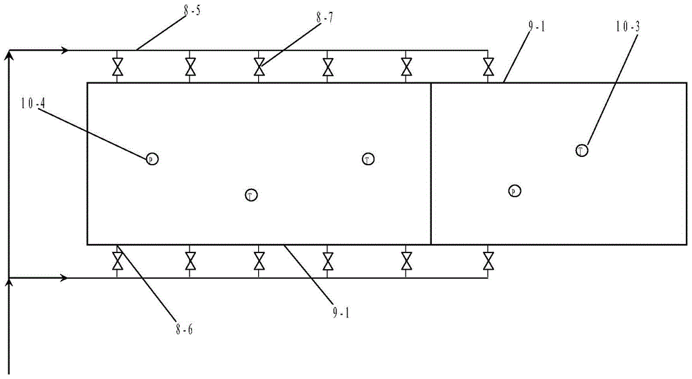 A slag cooling device suitable for dry slag discharger and its application