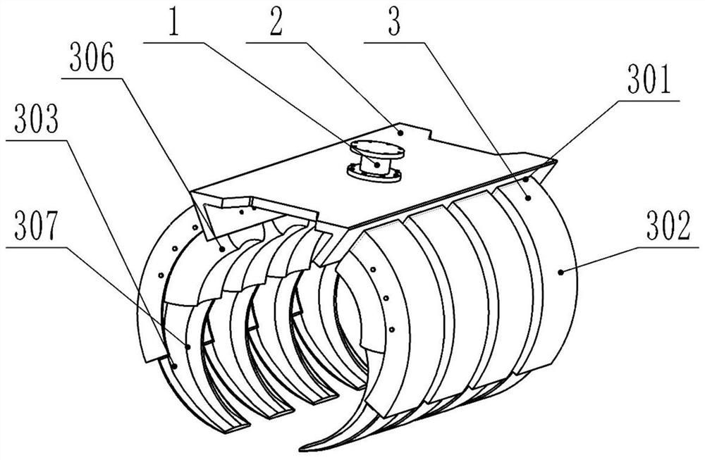 Retractable and flexible drive rescue robot and its rescue method