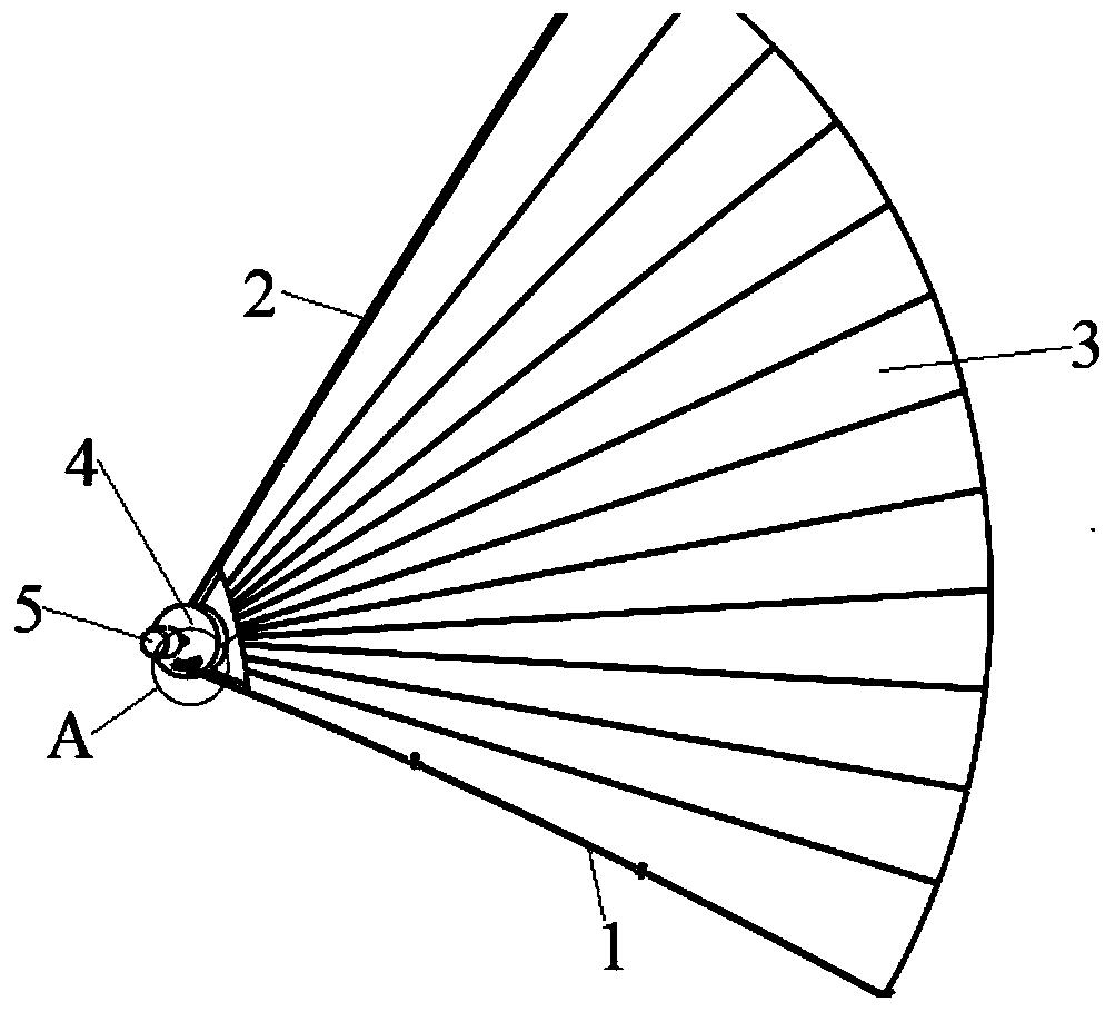 Front windshield sun-shading device