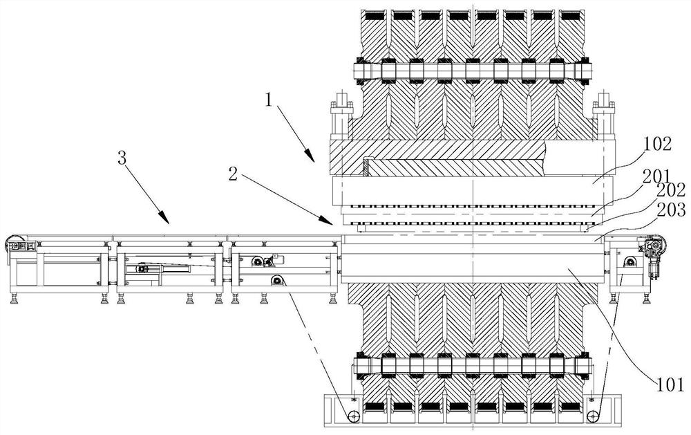 Ceramic pressing die, pressing device and ceramic production process applying device