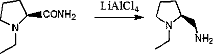 Preparation method of (s)-N-ethyl-2-aminomethylpyrrolidine