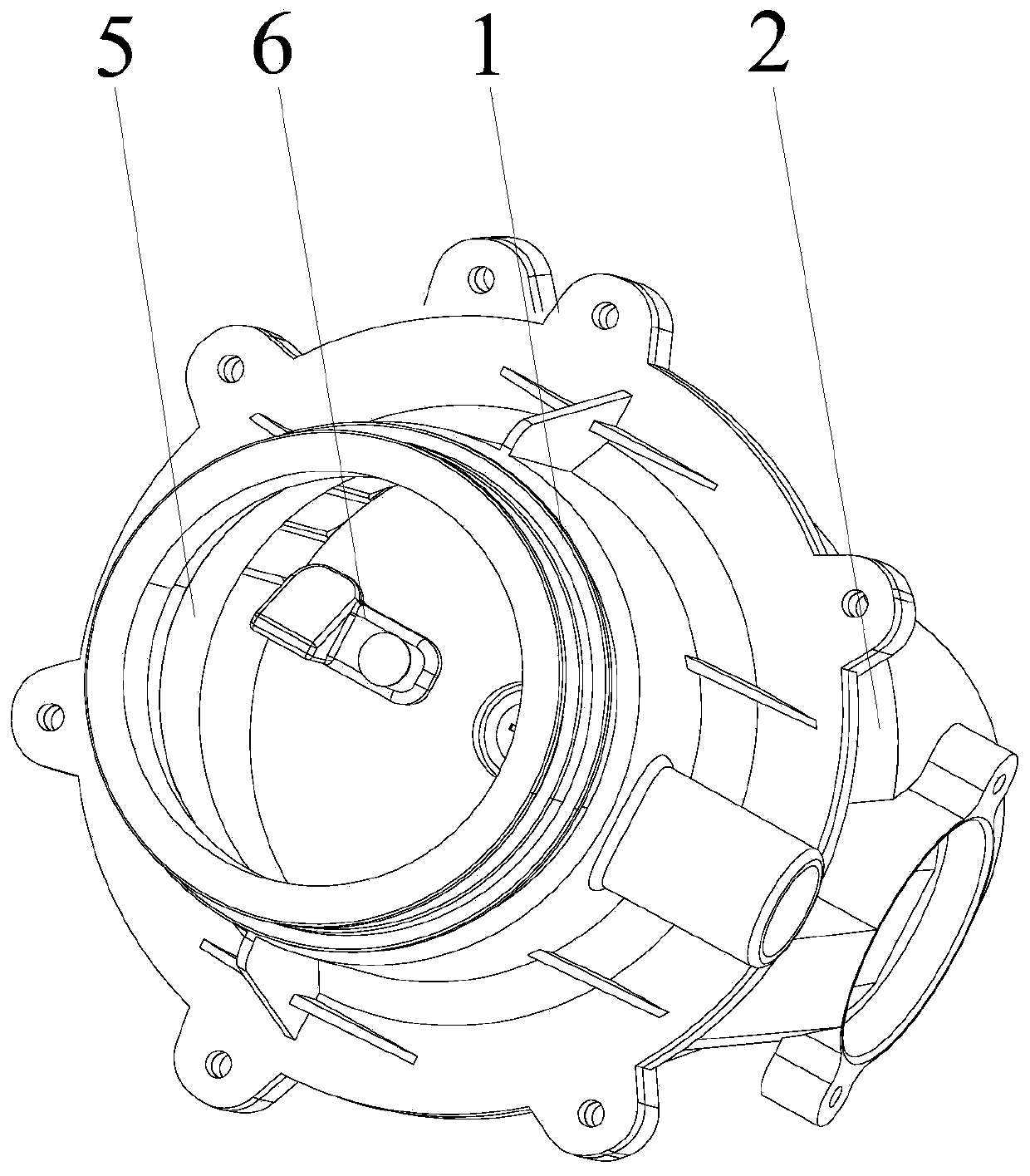 Saw-chip kitchen waste processor