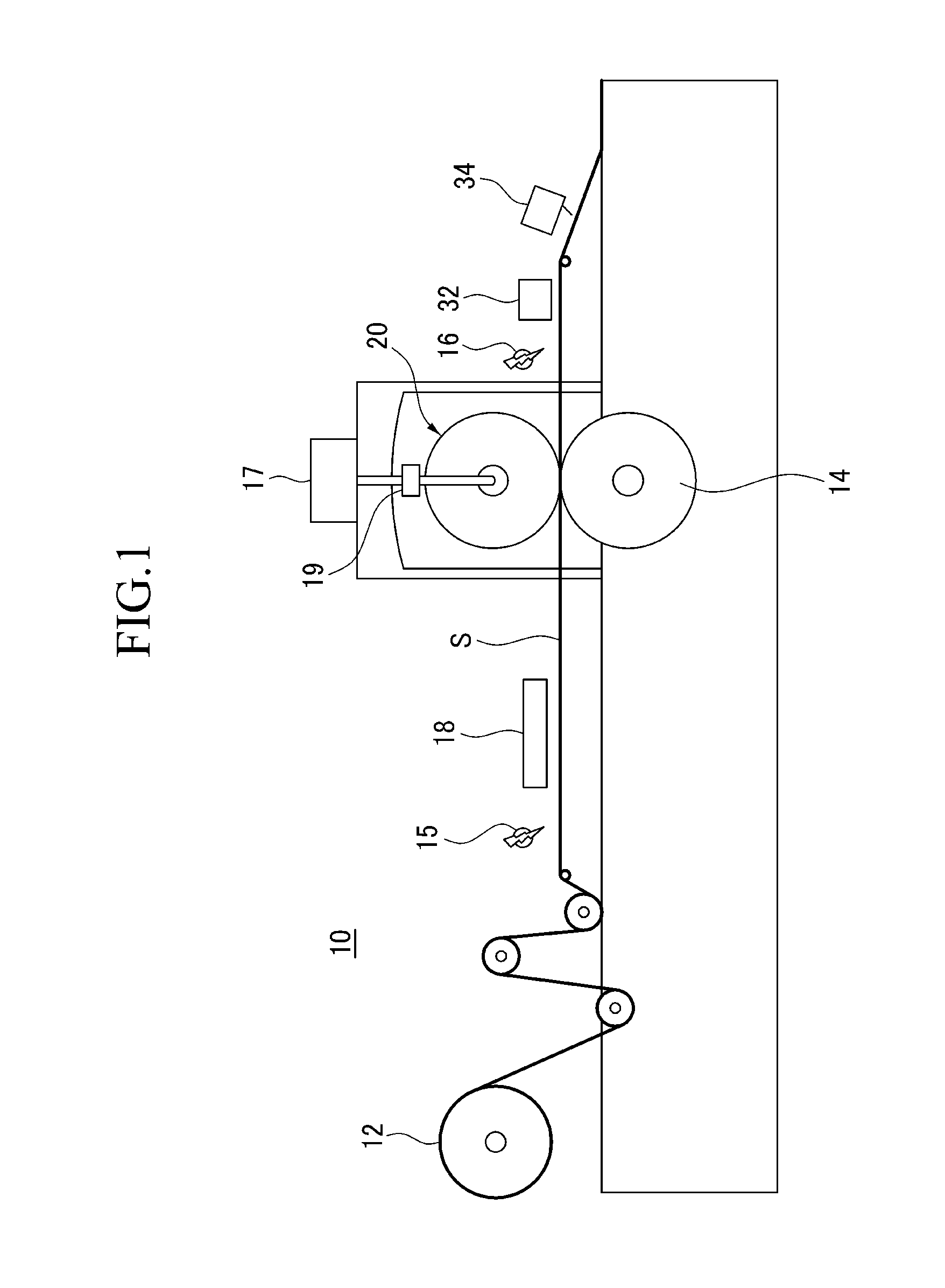 Roll imprinting apparatus