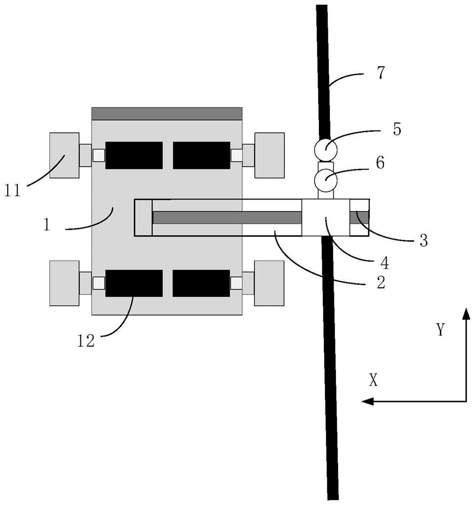 Weld joint heat treatment robot and control method and system of weld joint heat treatment robot