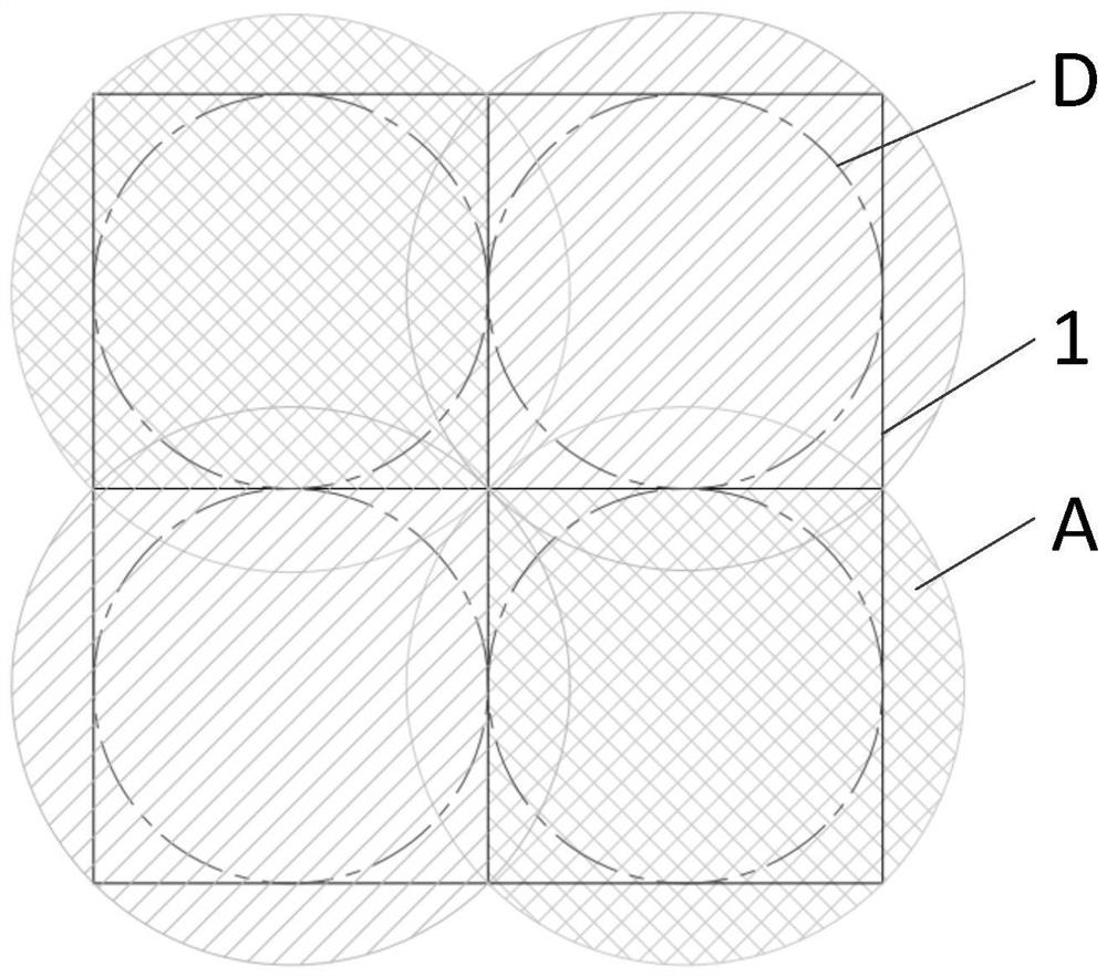 A stitchable naked-eye holographic display tool