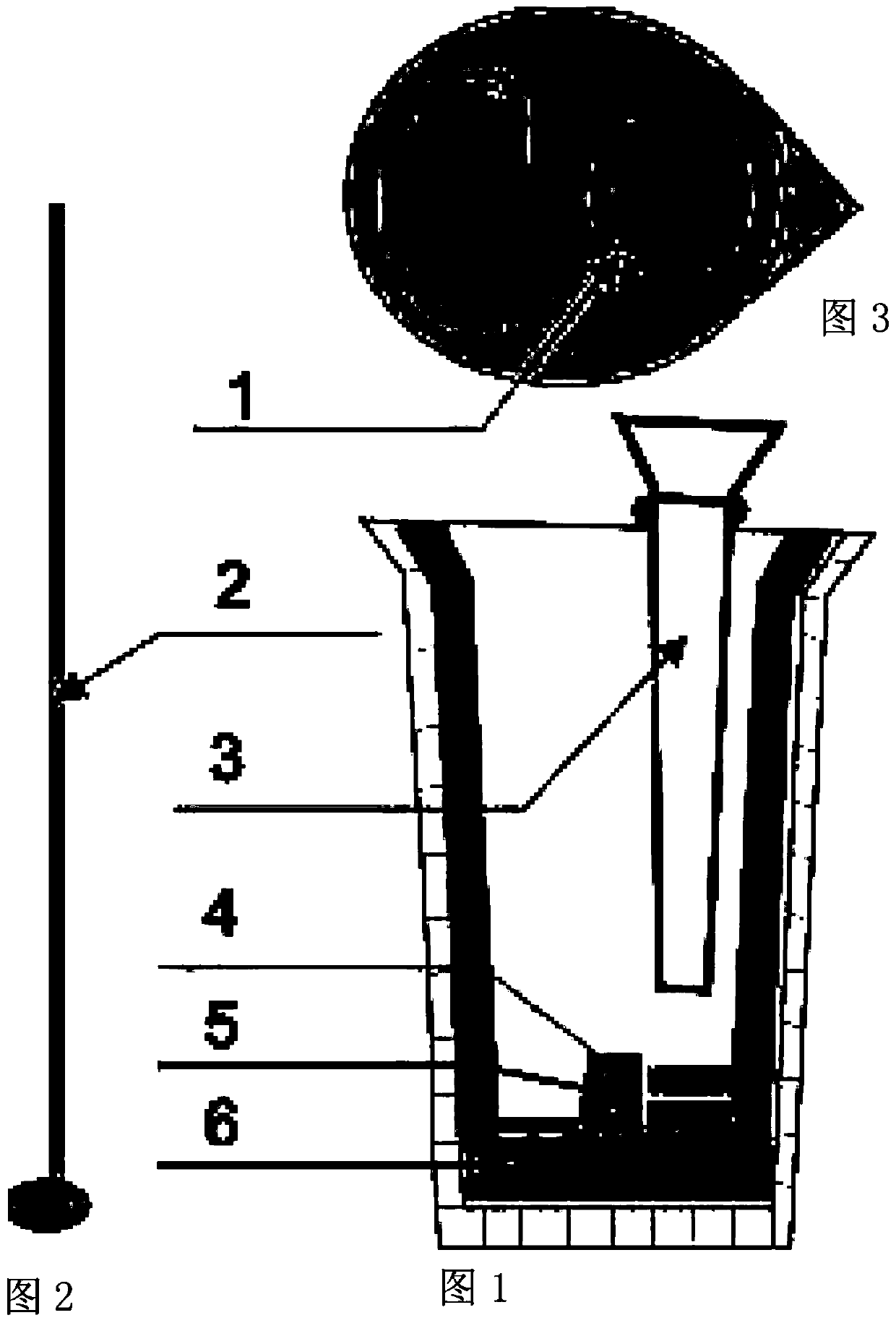 Melting method of as-cast high-toughness and high-strength nodular cast iron