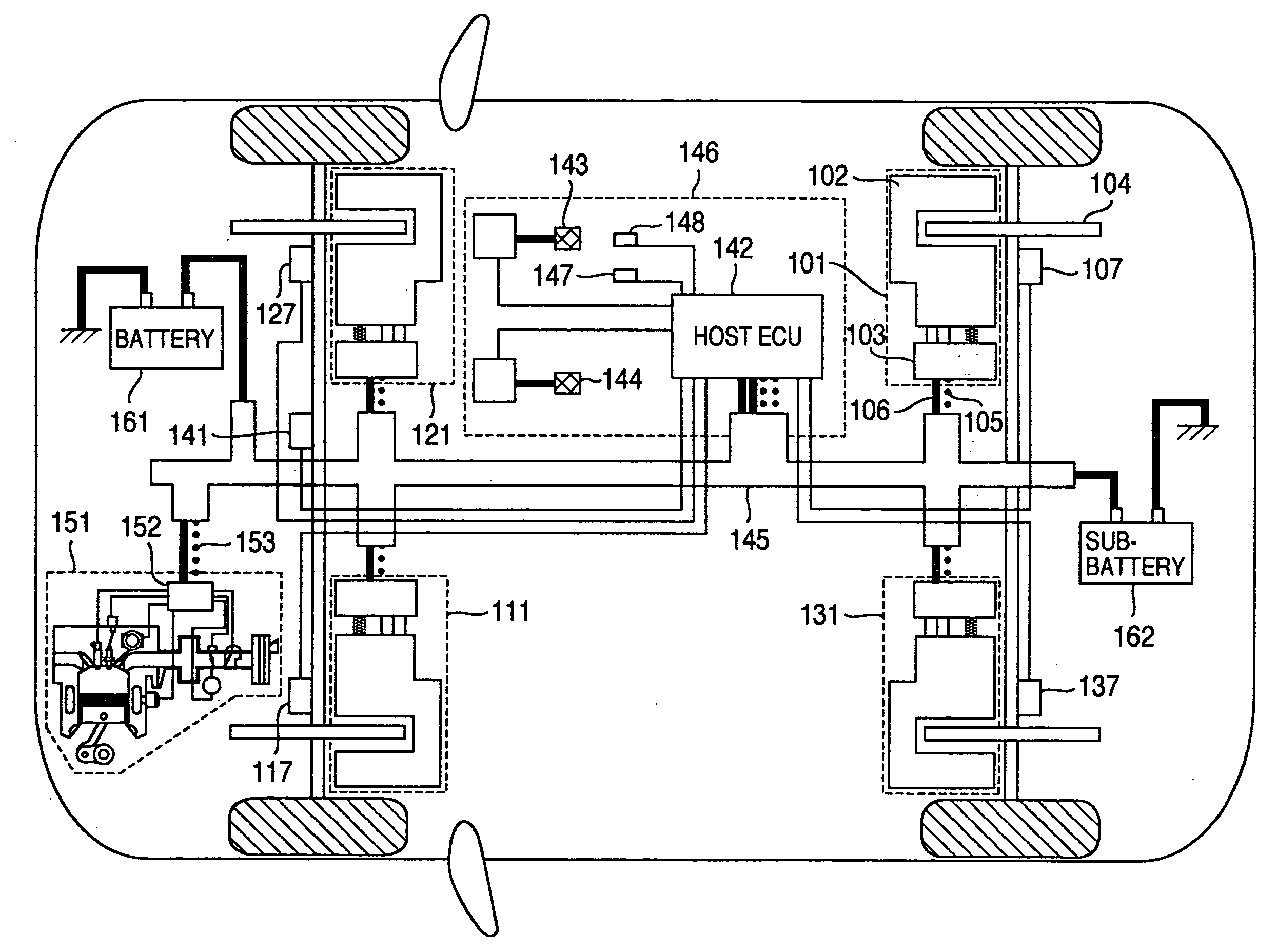 Electric Braking Apparatus and Vehicle Having Thereof