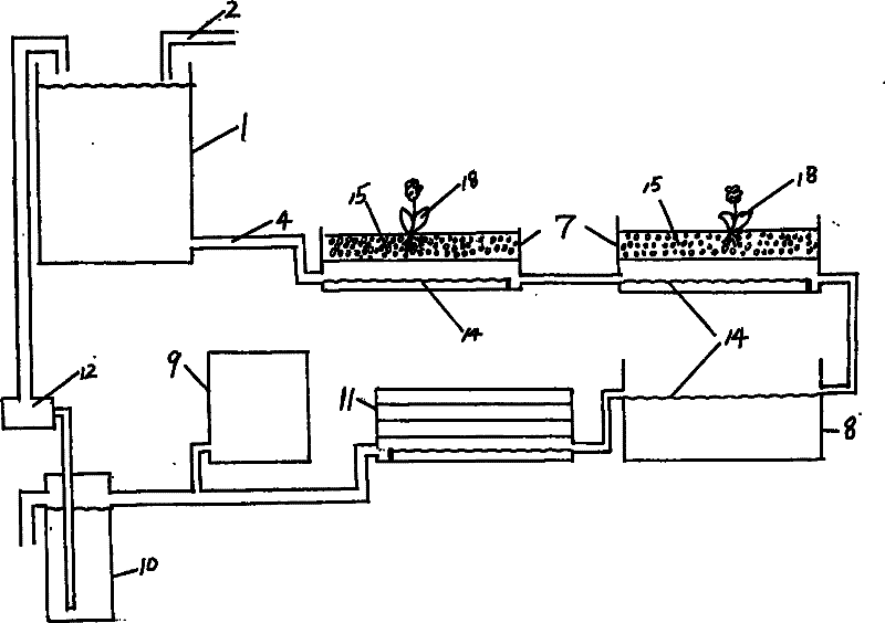 Biomass cyclic planting system on roof