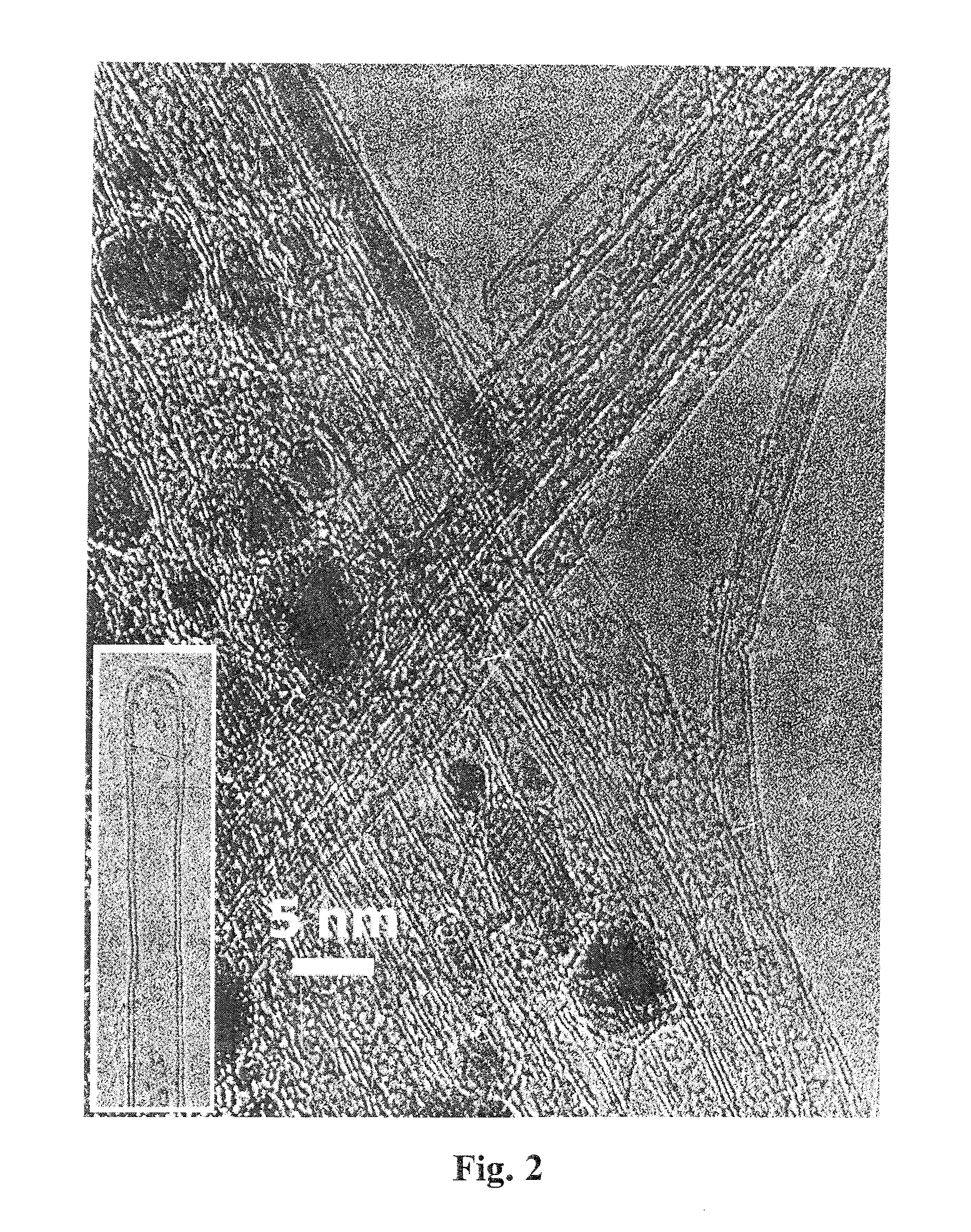 Double-walled carbon nanotubes and methods for production and application