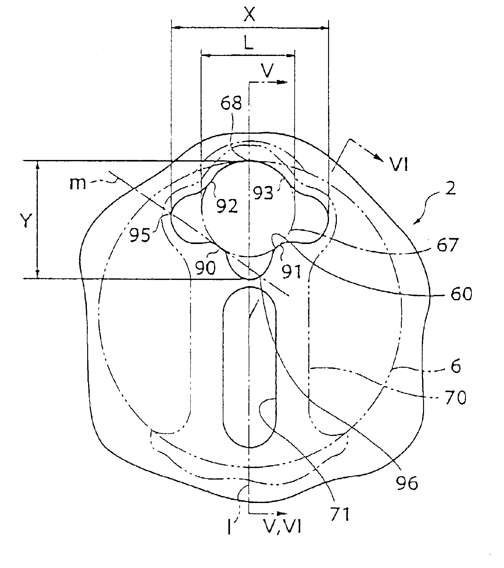 Inlet port for a reciprocating compressor