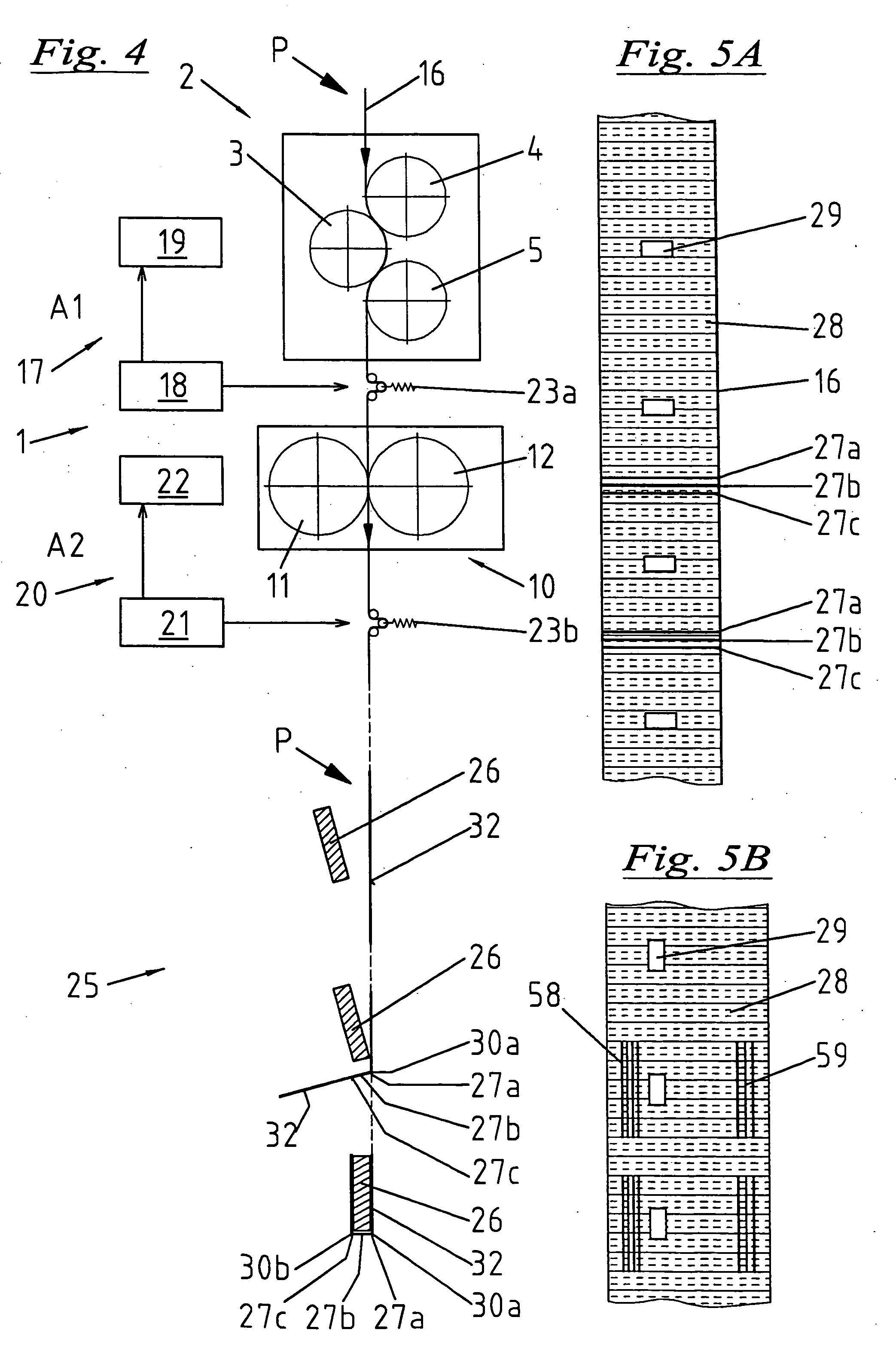 Device for the treatment of packaging foils