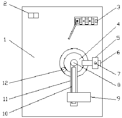 Steel bar bending machine used for construction