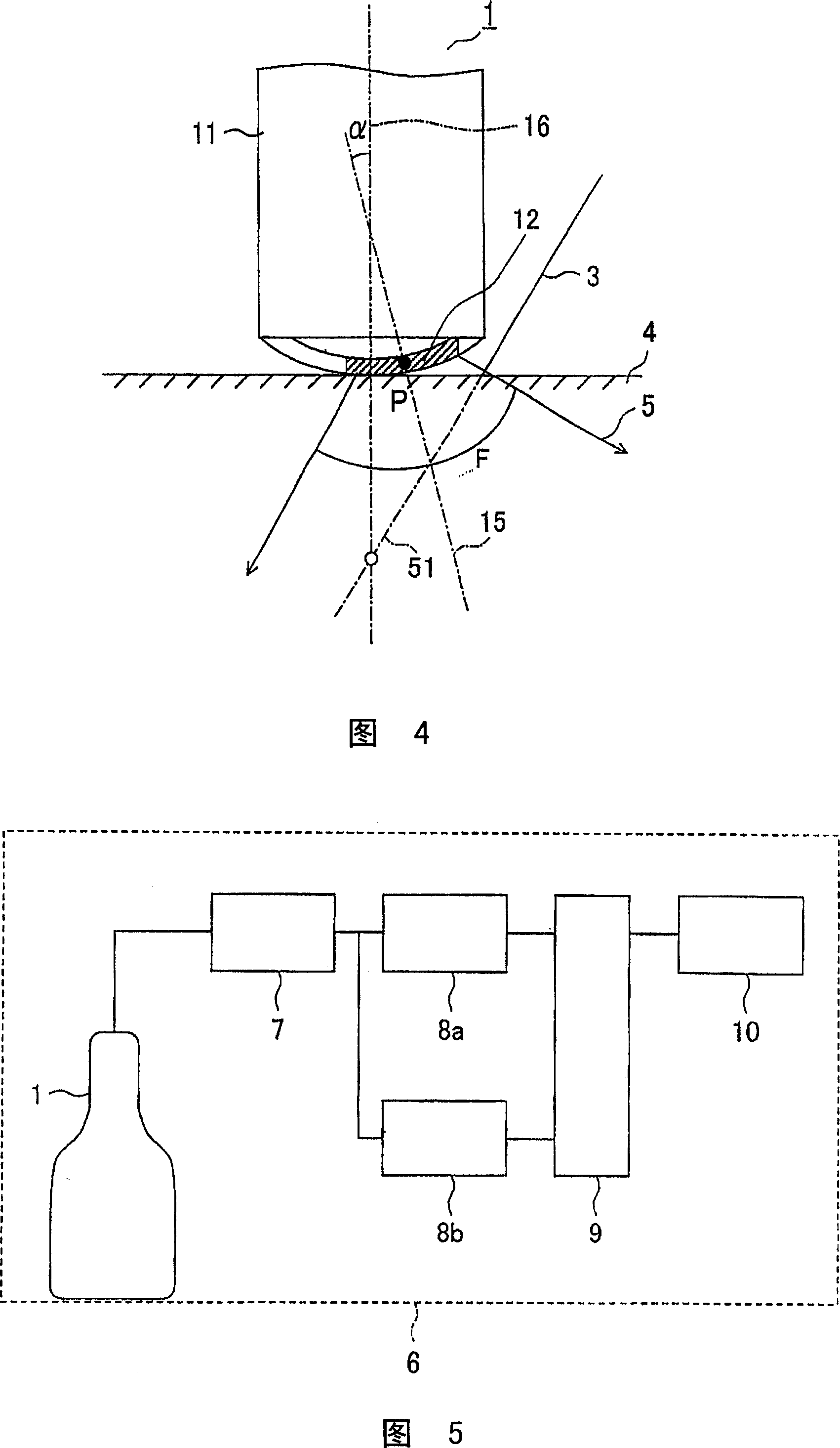 Ultrasound probe for paracentesis and ultrasound diagnostic apparatus