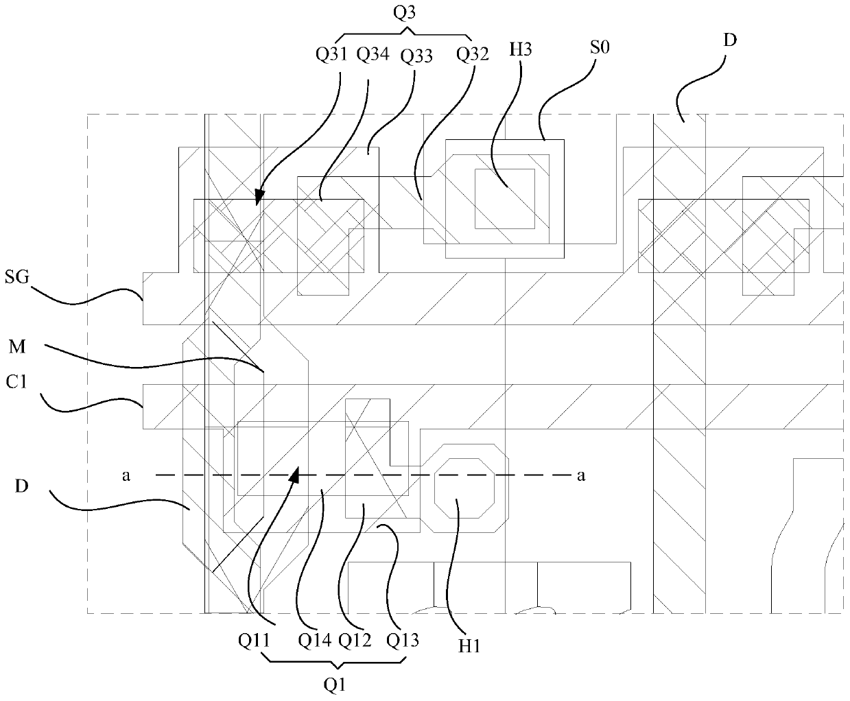 Array substrate, manufacturing method of array substrate, touch display device and driving method of touch display device