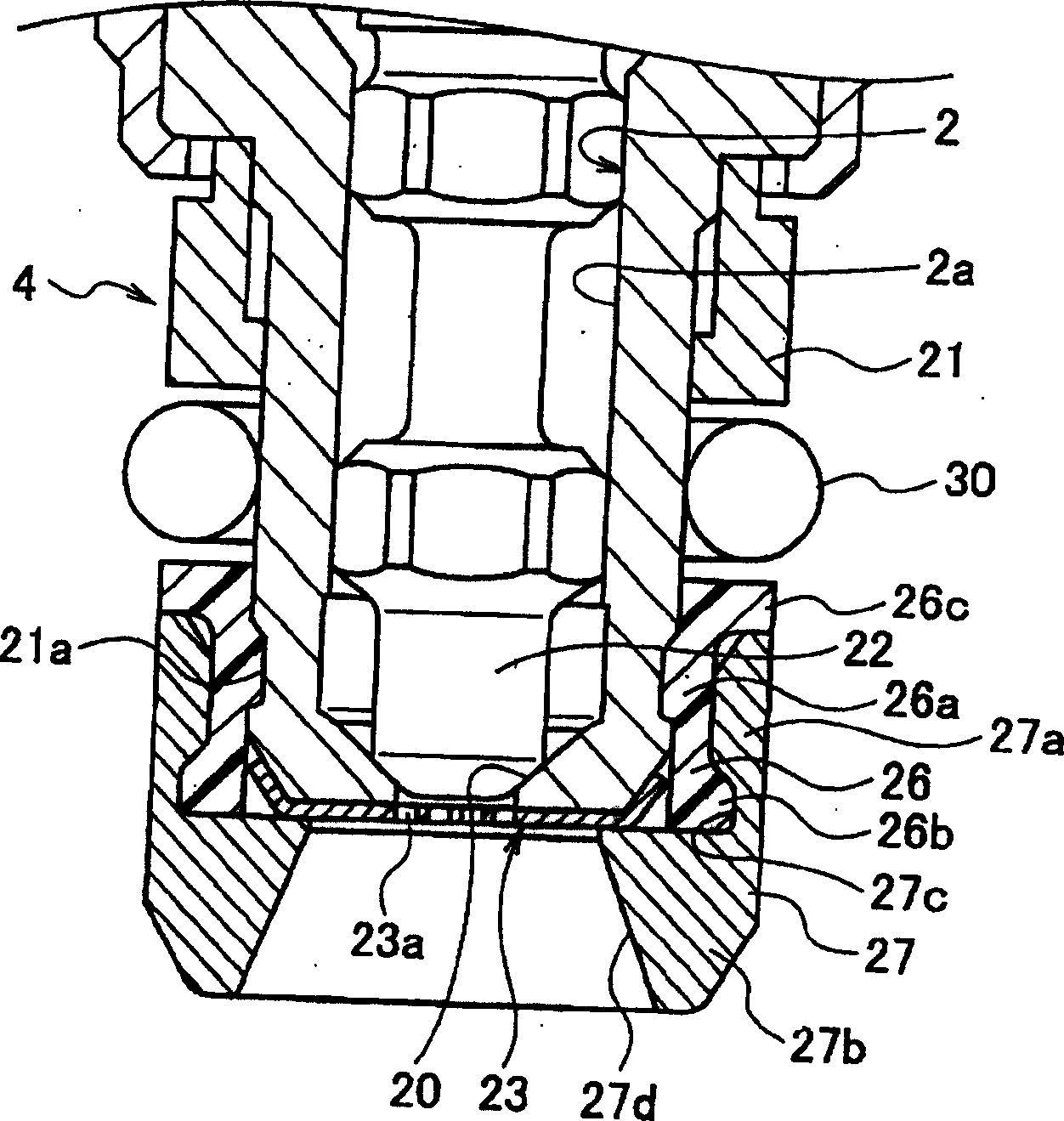 Fuel shooting valve