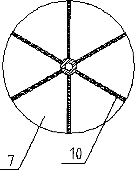 Rotary drum type reaction apparatus for waste water treatment by micro-electrolysis