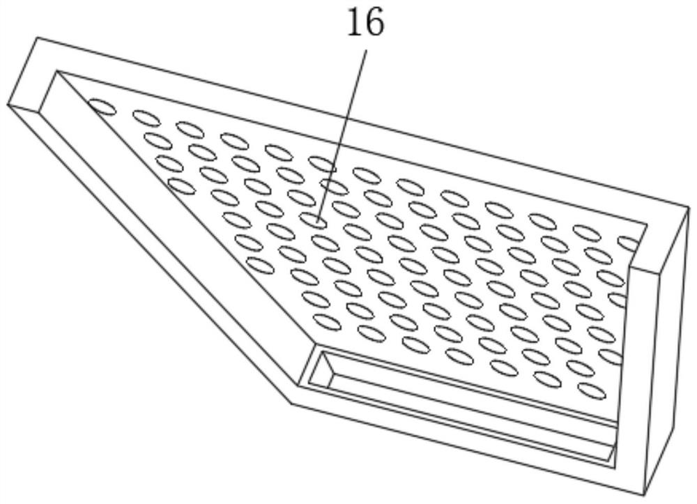 Efficient asphalt melting device for road construction