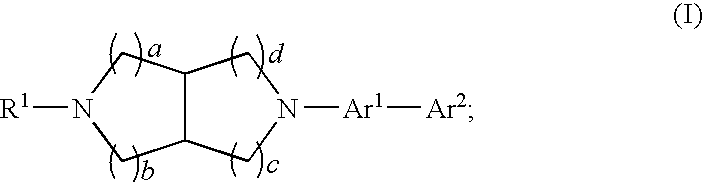 Biaryl substituted diazabicycloalkane derivatives