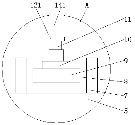 Waste slag processing device convenient in use for blast furnace ironmaking equipment