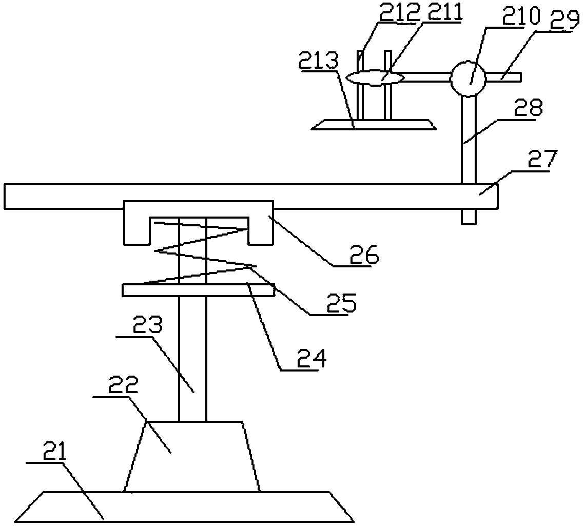 Flattening machine for processing metal plates