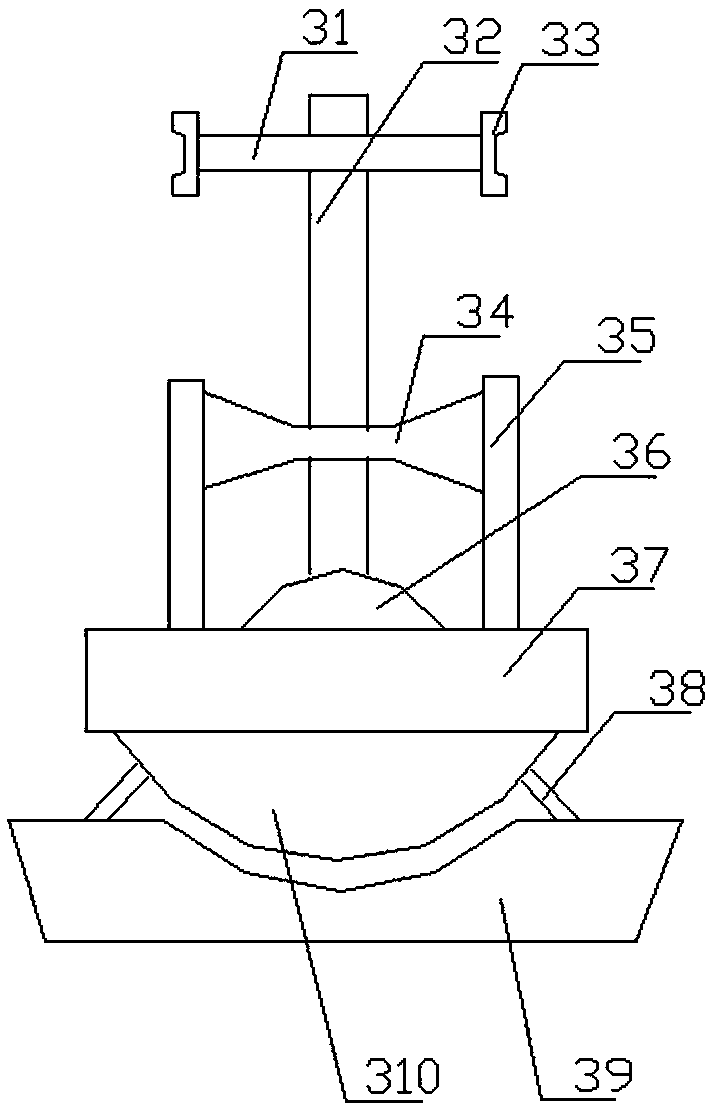 Flattening machine for processing metal plates