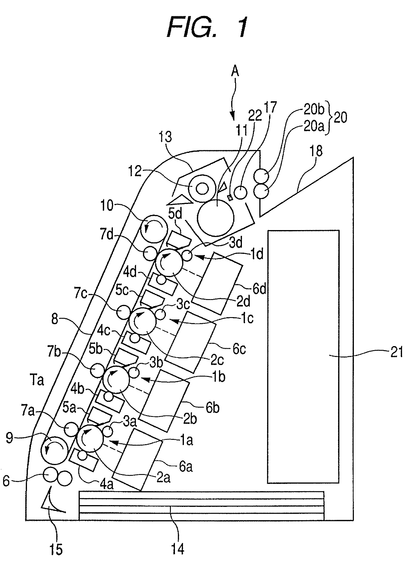 Image forming apparatus having heat-fixing unit