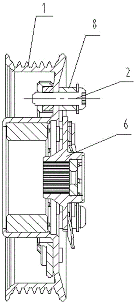 Automobile air-conditioner fixed torque driver