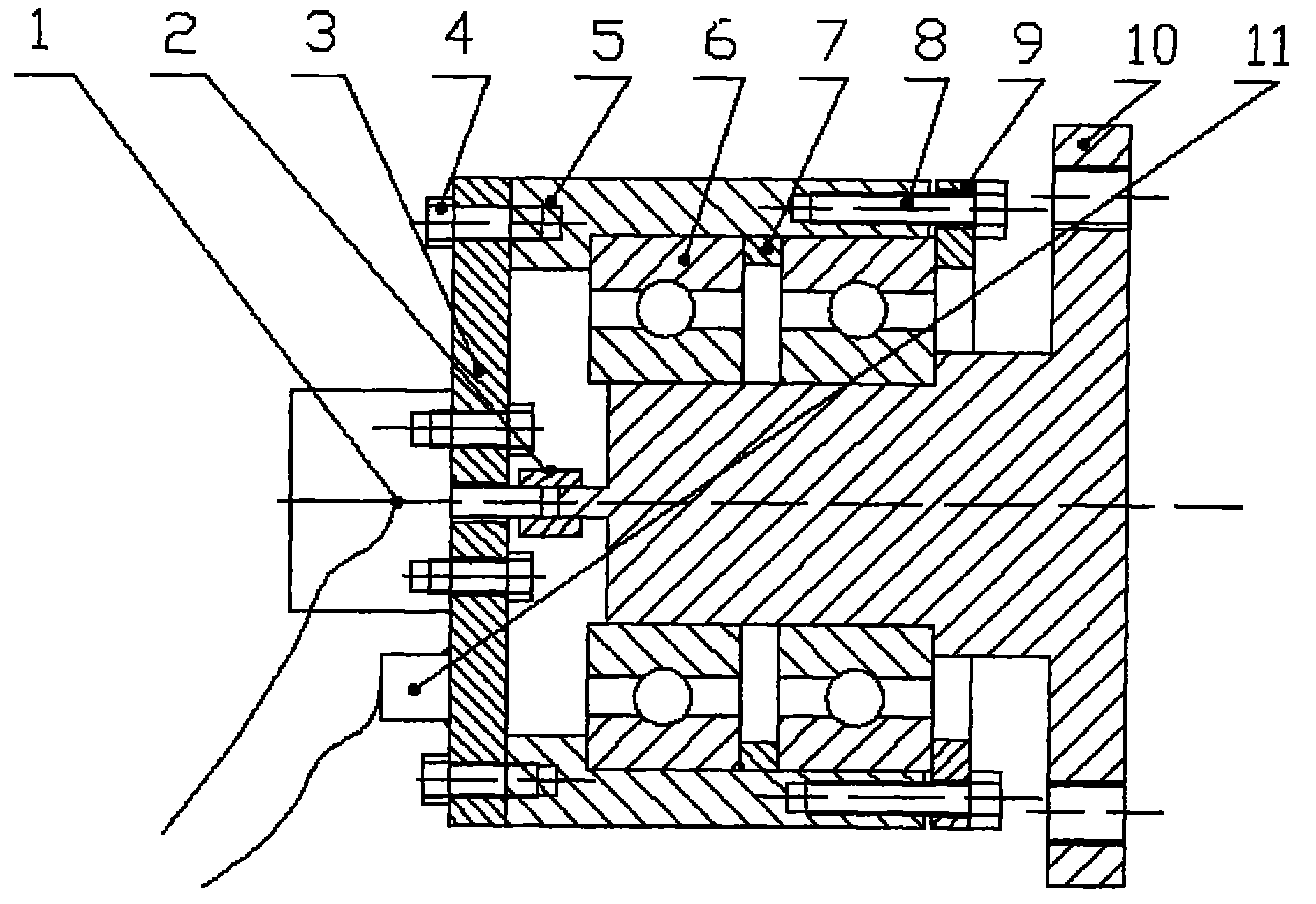 Measurement device capable of calibrating corner signal and three-dimensional vibration of crankshaft