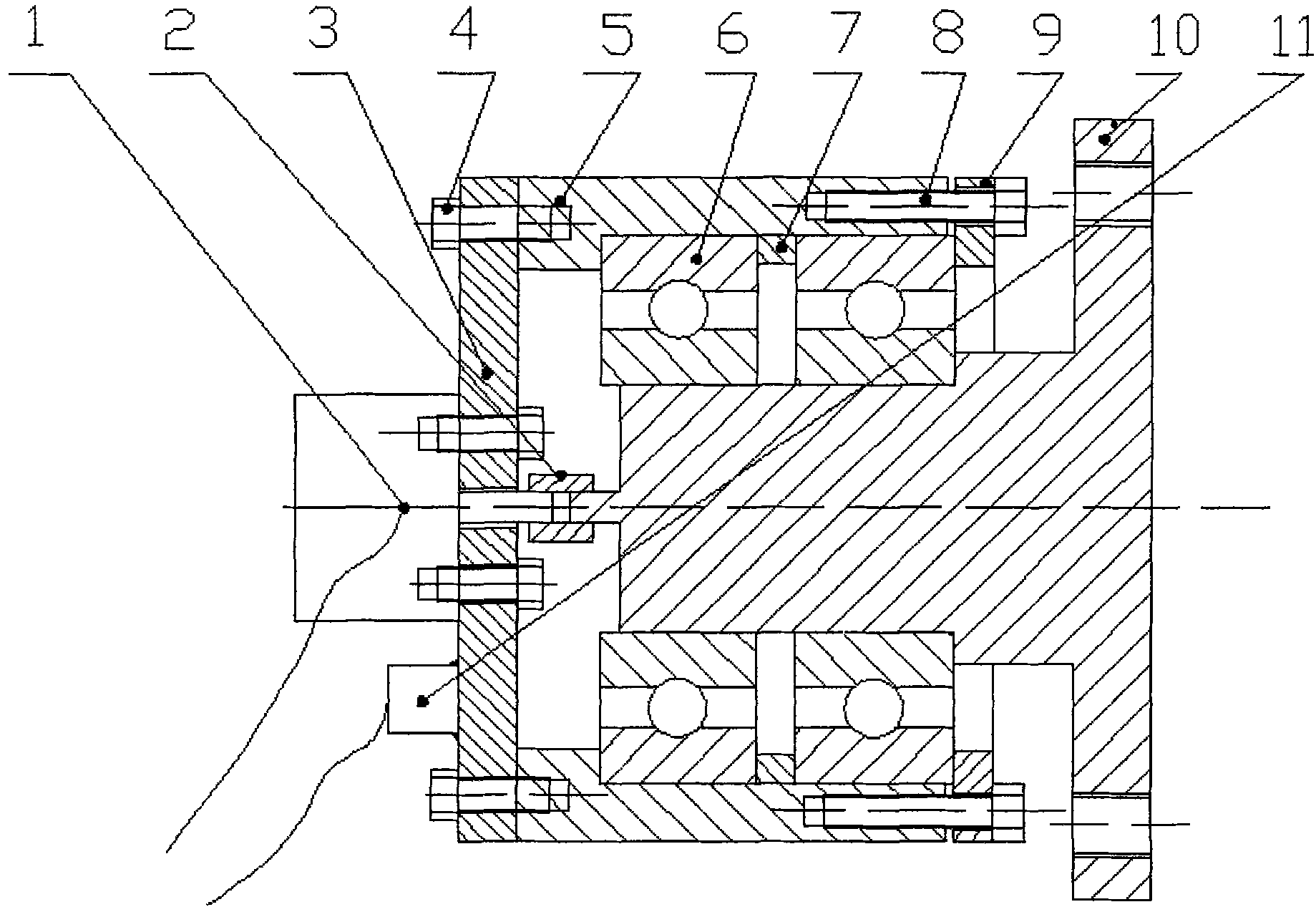 Measurement device capable of calibrating corner signal and three-dimensional vibration of crankshaft