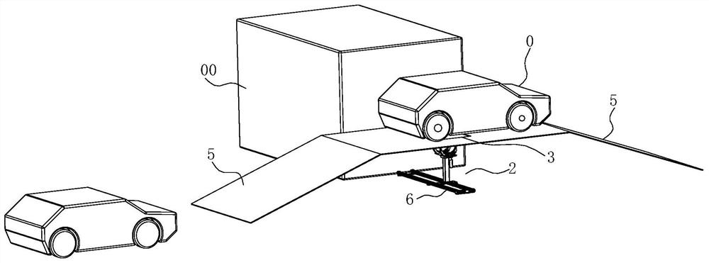 Tank changing method for tank changing station