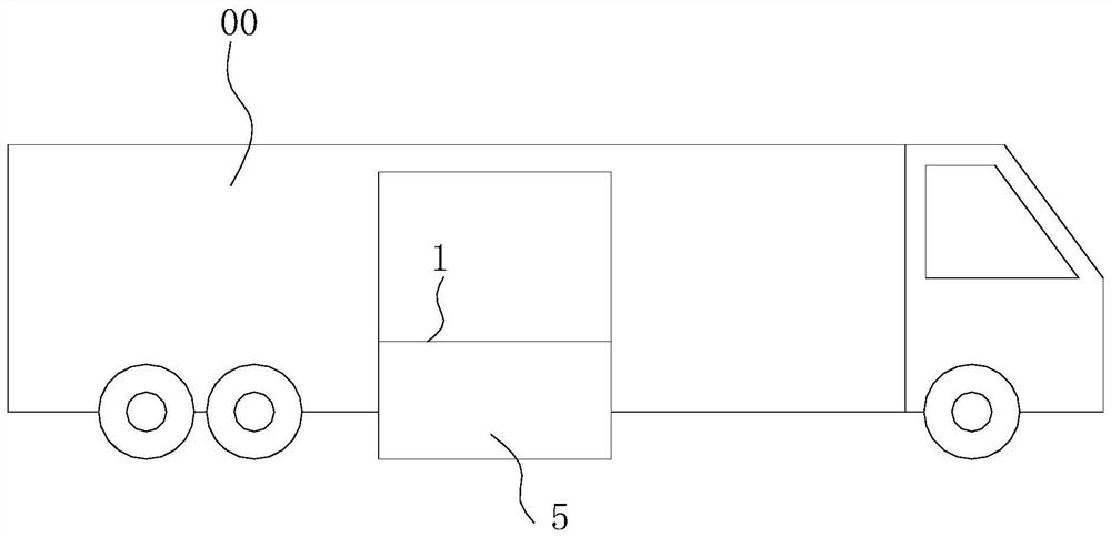 Tank changing method for tank changing station