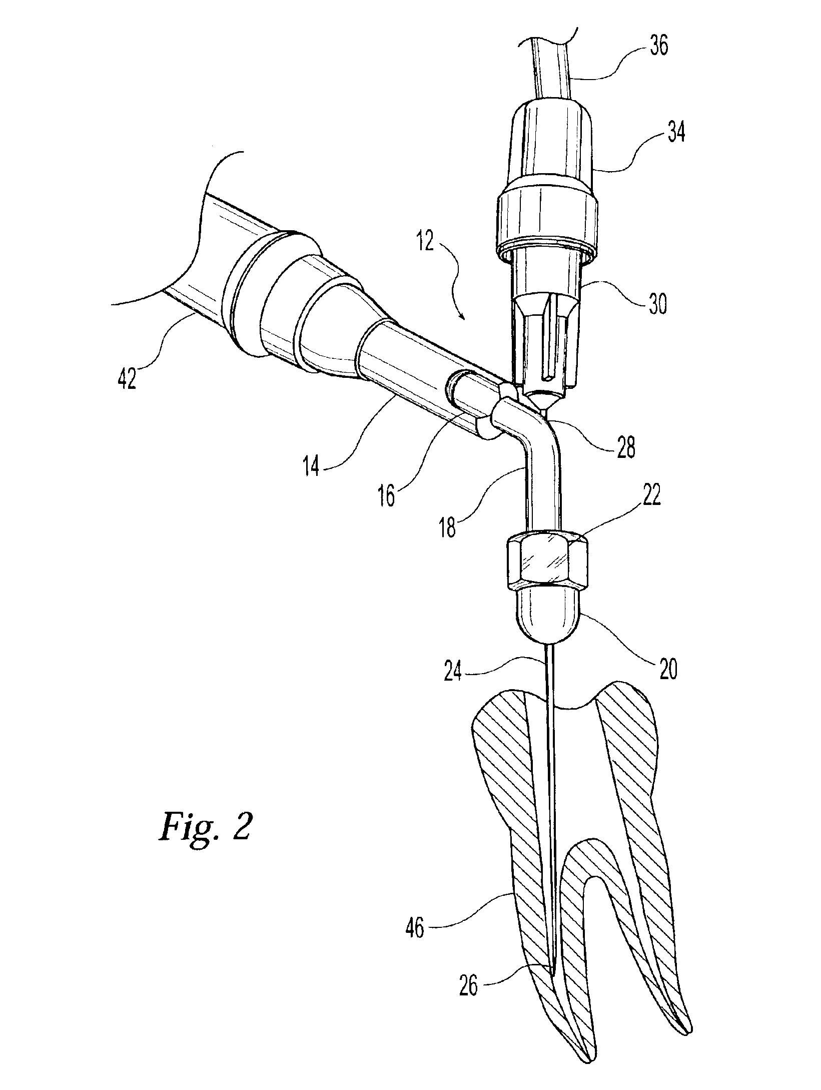 Ultrasonic dental device