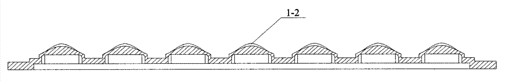 Lens matched with high-power LED lamp