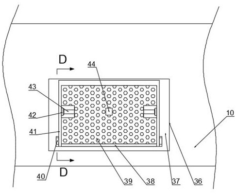 Dustproof heat dissipation table for notebook computer