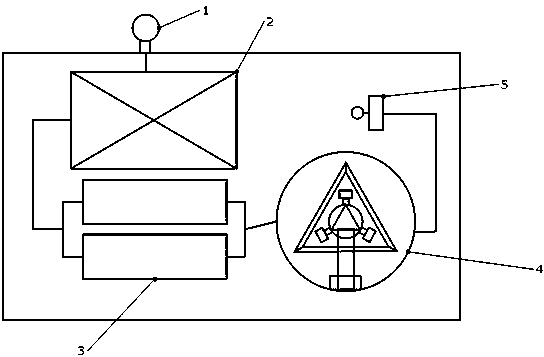 Self-powered type wireless tunnel health monitoring device based on vibration electricity generation