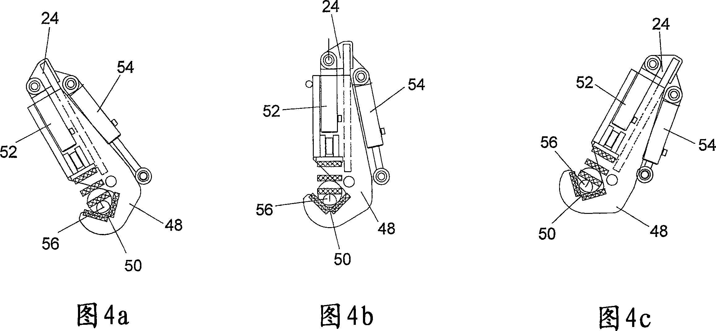 Crane for handling of chains, wires, etc., and tools for same