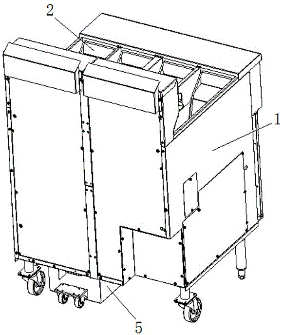 Western-style oil saving frying pan having functions of automatically detecting liquid level and reminding oil refilling