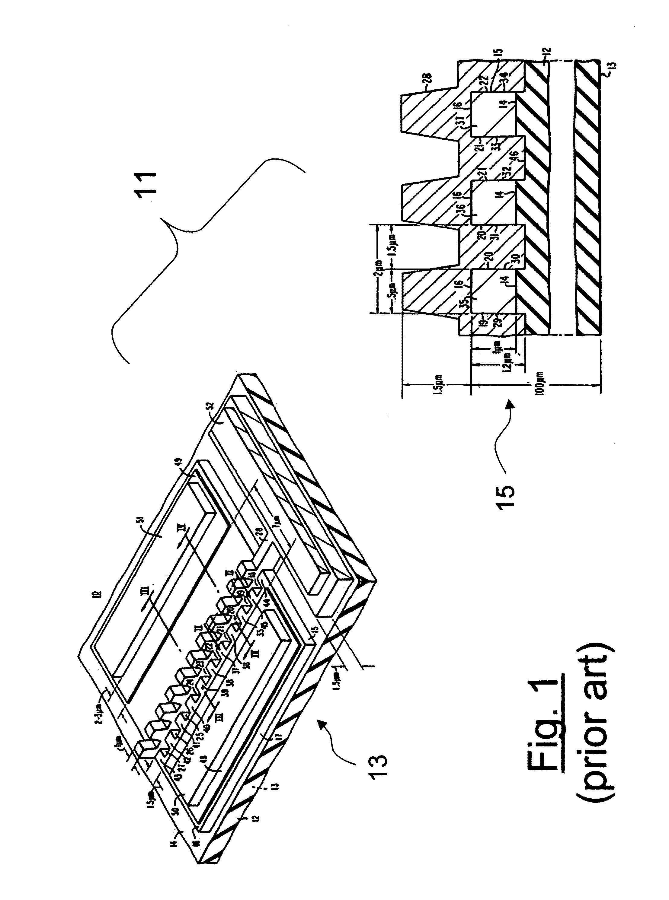 Castellated gate MOSFET device capable of fully-depleted operation