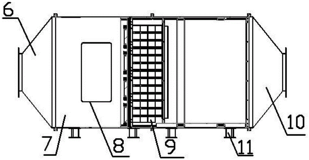 Method for treating organic waste gas through low-temperature plasma concerted catalysis