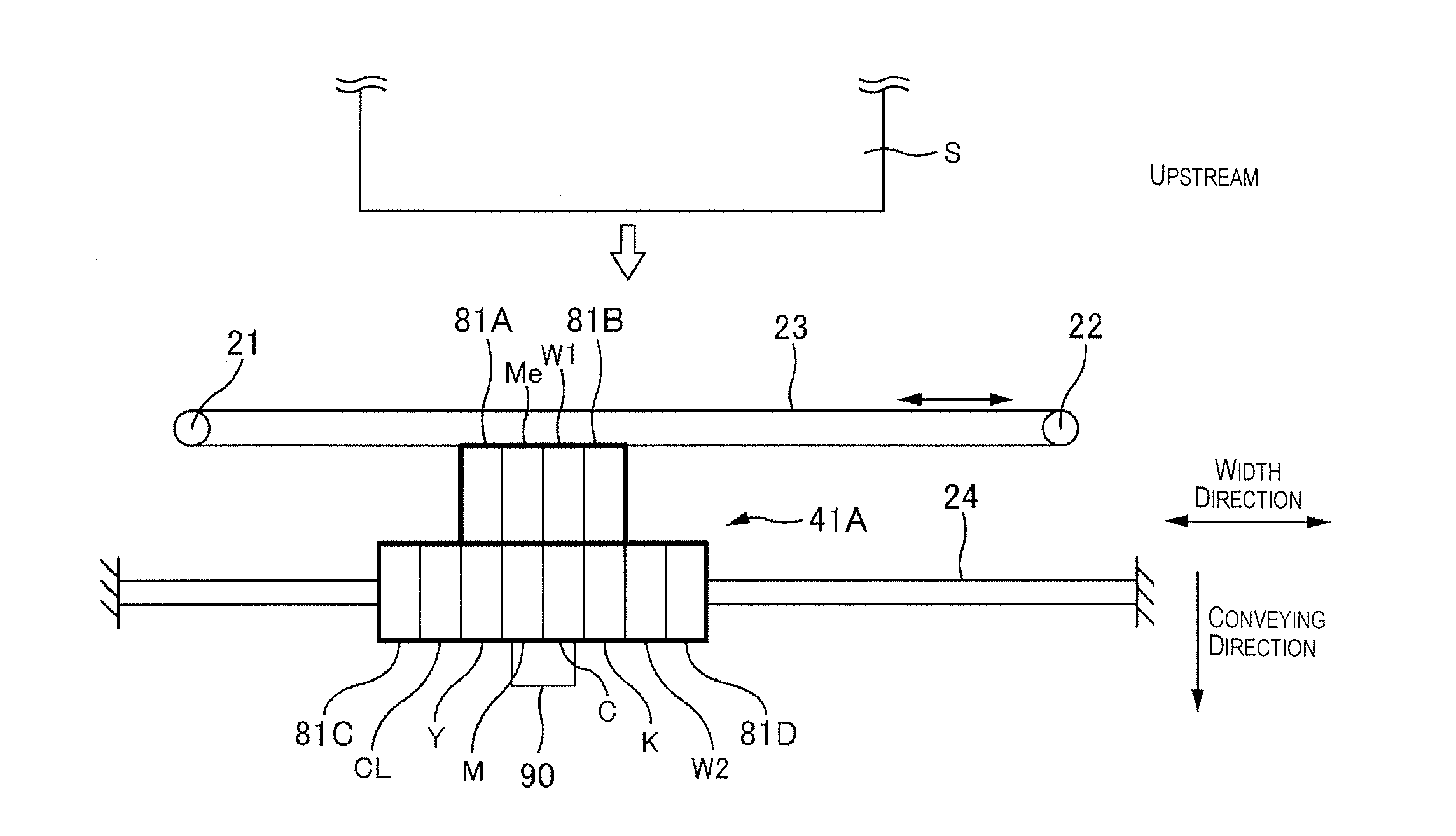 Printing device and printing method