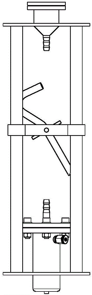 Preparation method and device of high-temperature-resistant ceramic coating on inner wall of small-caliber special-shaped metal pipe