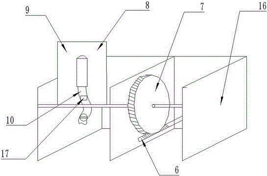 Hydraulic automatic cleaning device for coal bunker and cleaning method thereof