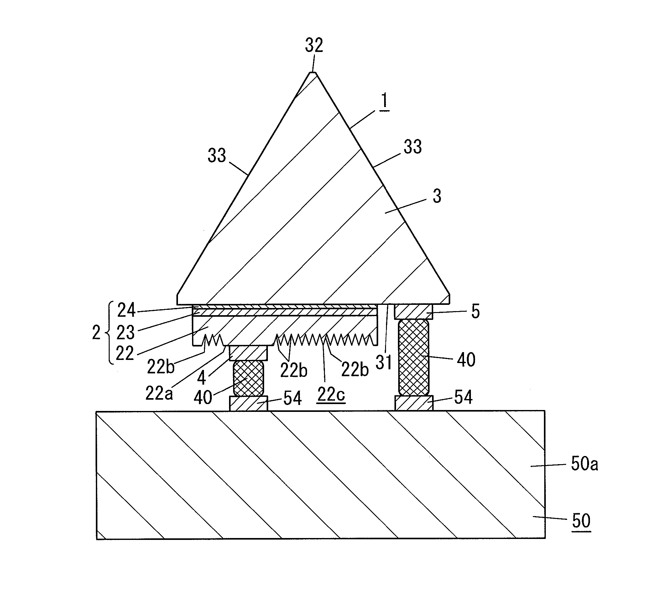 Semiconductor light-emitting element, method of manufacturing same, and light-emitting device