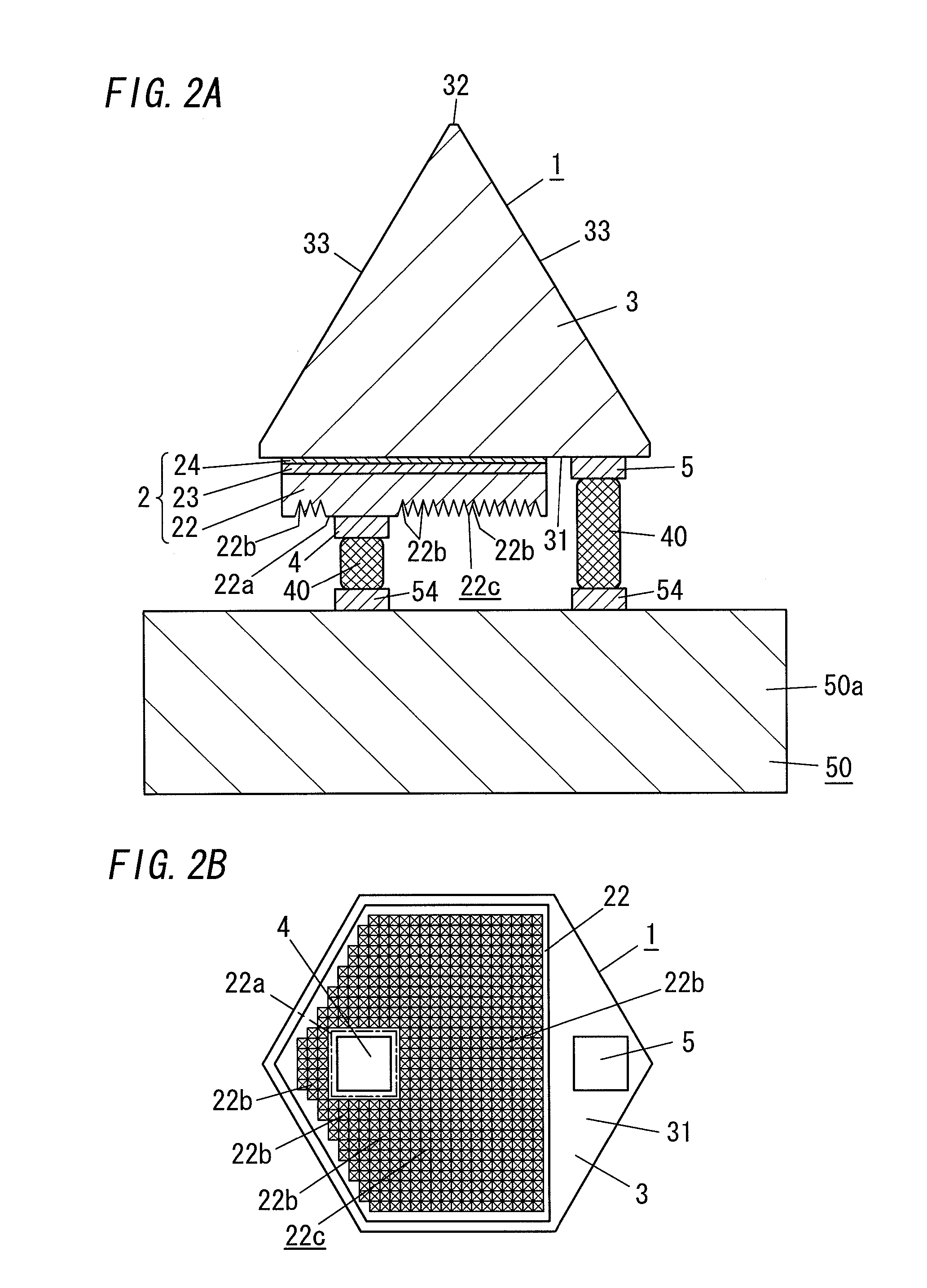 Semiconductor light-emitting element, method of manufacturing same, and light-emitting device