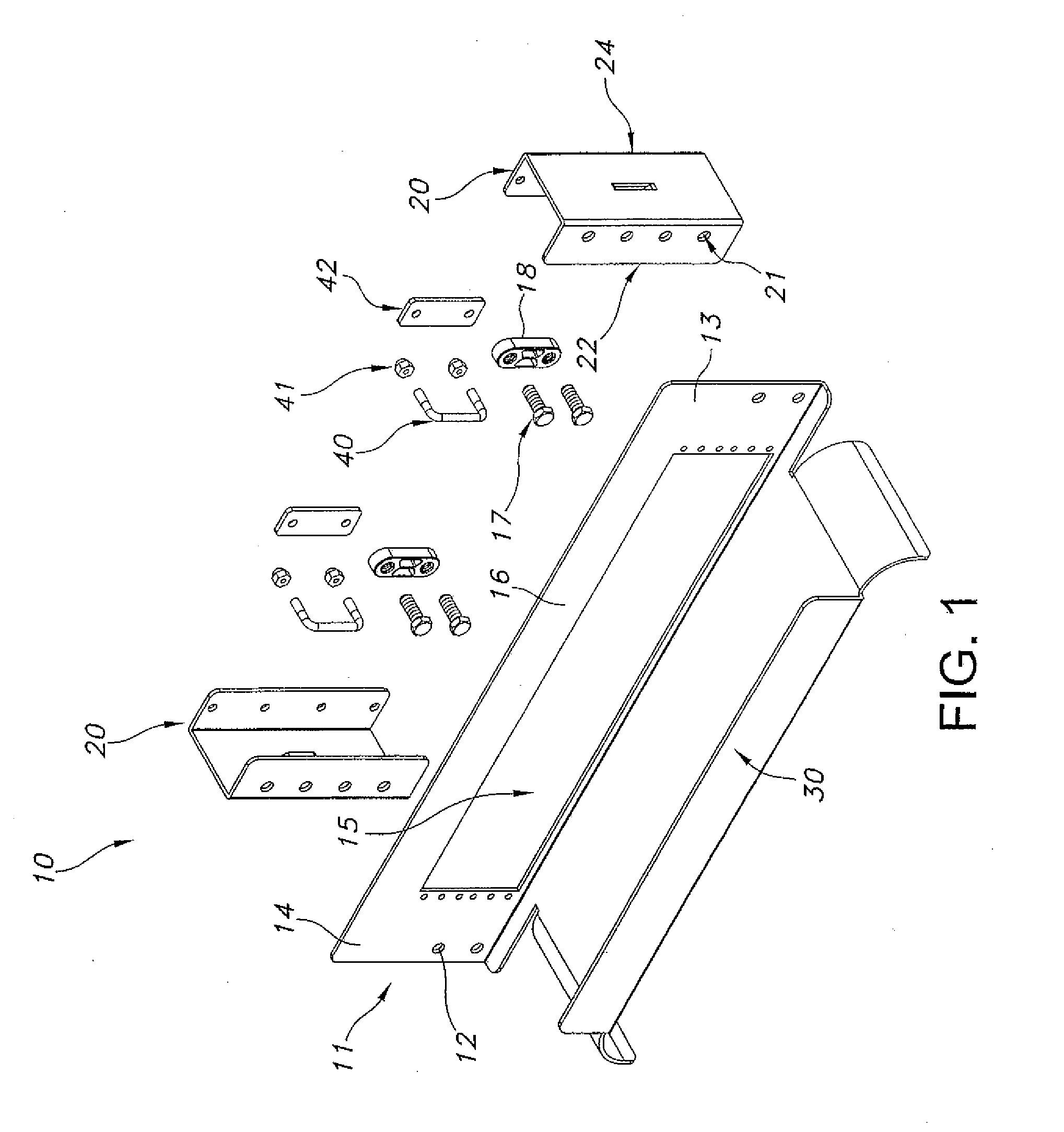 Cable pathway patch panel rack