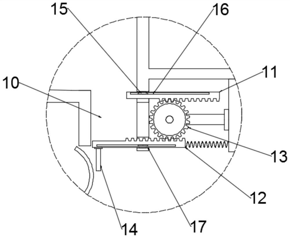 A mechanical processing automatic conveying device