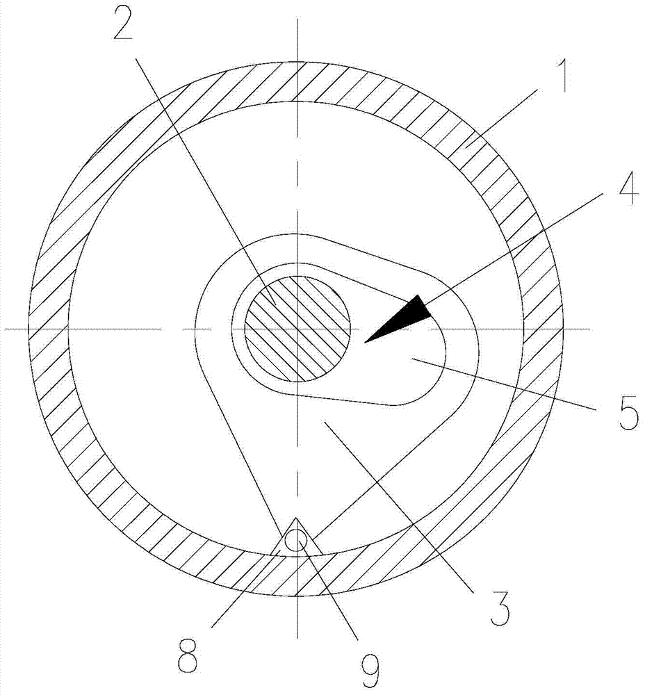 Hydraulic hoist cylinder rotary locking device